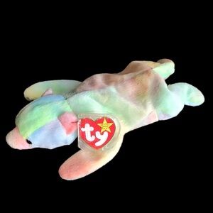 TY Beanie Baby Babies “Sammy” the Bear Rare with Errors 1998 / 1999 Retired EUC